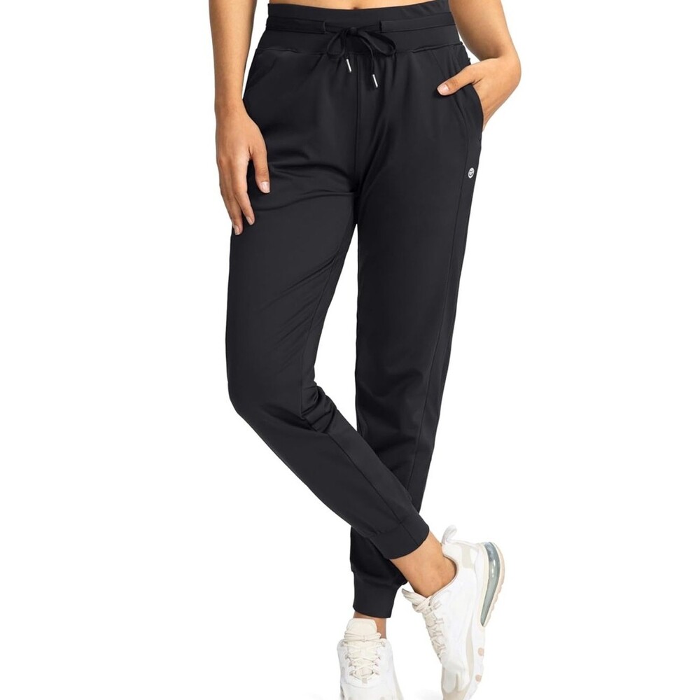 Gradual Women's Joggers Pants Zip Pockets High Waisted Athletic Tapered Workout